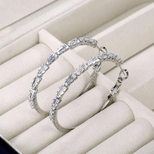 Camilla Vestalia Earrings | White Gold