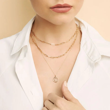 Zodiac sign necklace - Gold