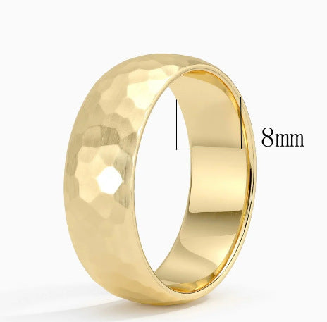 Elric Textured Core Ring | Gold