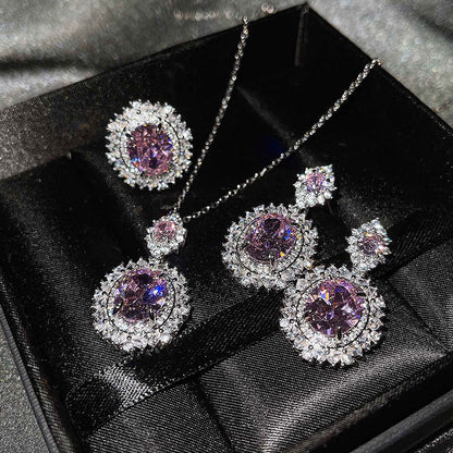 Vespera Aetherin Blue Set | White Gold