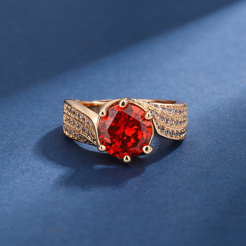 Crimson Champagne Set | Rose Gold