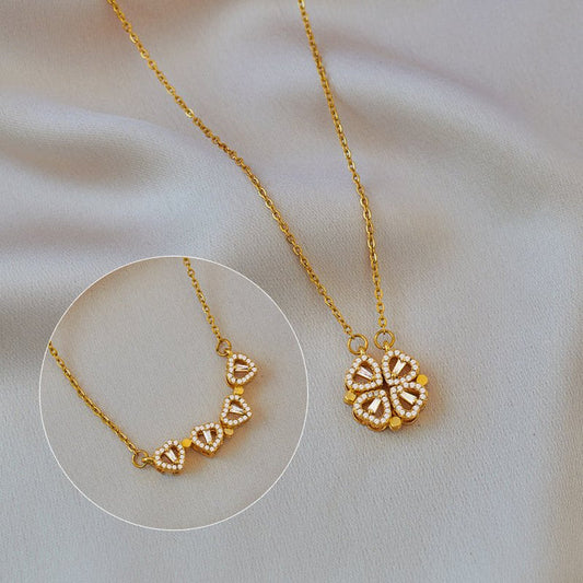 Amora Quadrifolia Necklace | Gold